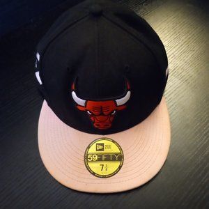 Chicago Bulls New Era Men’s Eastern Conference 59FIFTY Fitted Hat 7 3/8 NEW